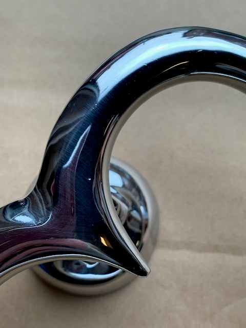 Heart Door Knocker Chrome End Of Line