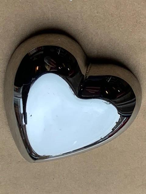 Heart Door Knocker Chrome End Of Line