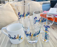 Godfather Gift Tall Shot Glass: (Multicoloured)