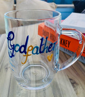 Personalised Tankard Pint Glass: (Multicoloured)