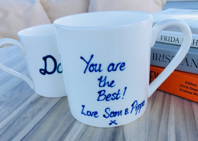 Personalised non Personalised Dad/Daddy 1 Pint China Mug