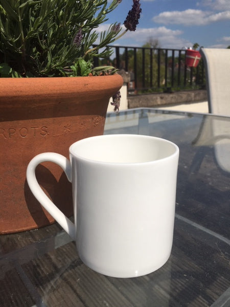 1 Pint Fine Bone China Mug: