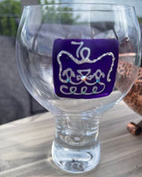 Jubilee Luxury Gin and Tonic Glass with Crystals