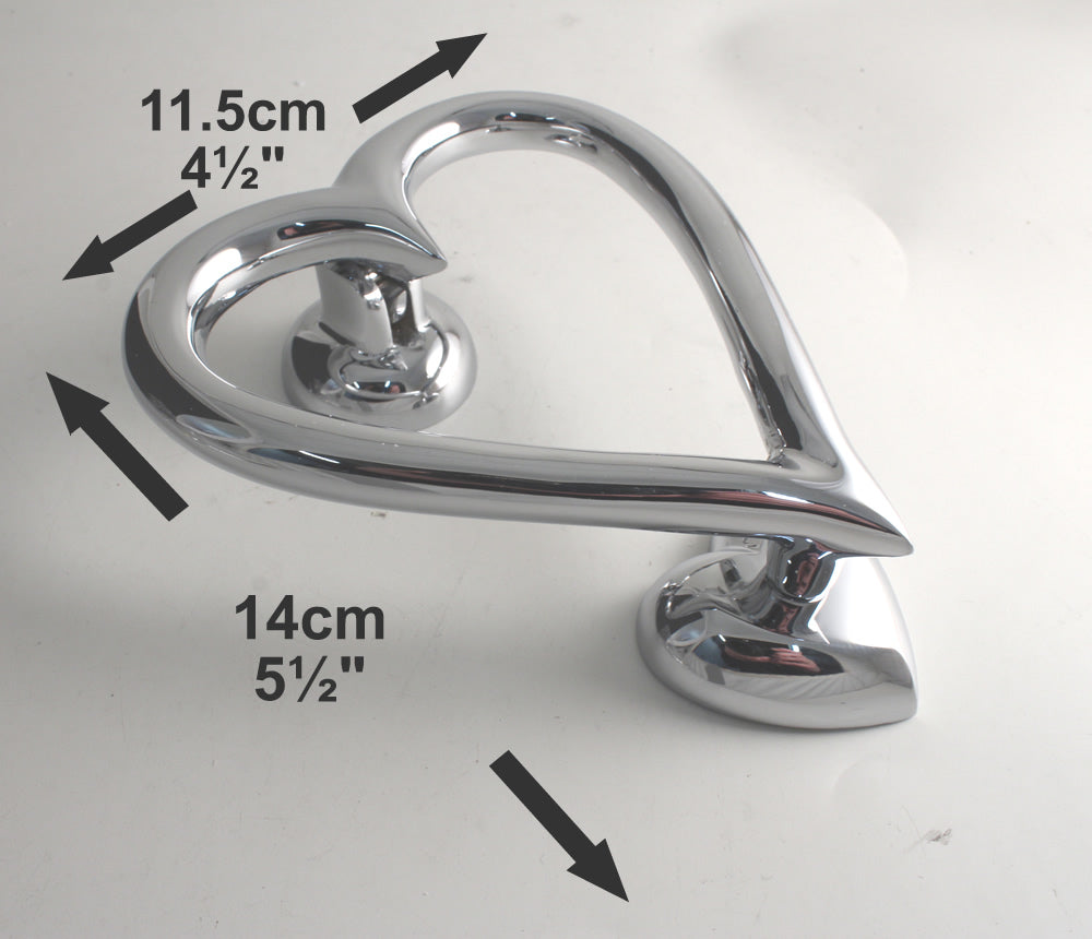Heart Door Knocker Measurements
