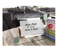 Born In Lockdown 2020 Landscape Photo Frame (Hearts)