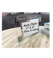 Born In Lockdown 2021 Landscape Photo Frame (Hearts)