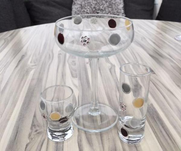 Shot Glass Luxury with crystals