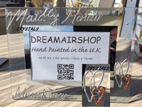 Personalised Maid of Honour Photo: Frame Land (Silver) with Crystals