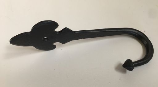 Fleur de Lys Single Door/Robe Hook