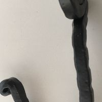 2 Coil Single Door/Robe Hooks