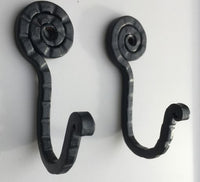 2 Coil Single Door/Robe Hooks