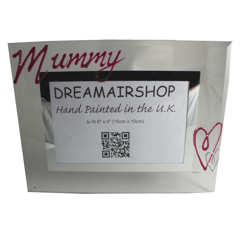 Mummy Gift Photo Frame Land: with Crystals (Magenta)