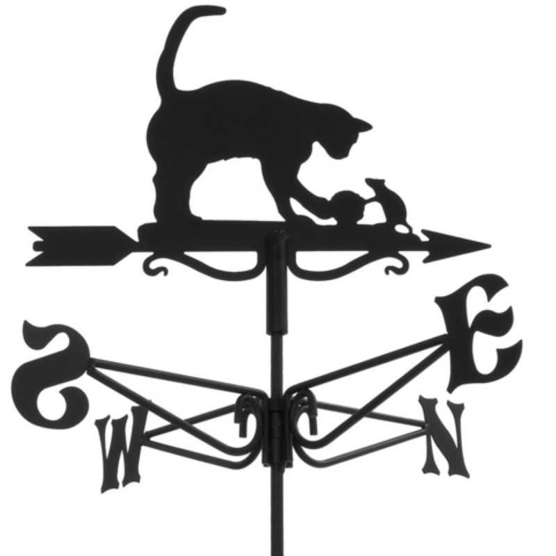 Cat & Mouse Mini Weathervane