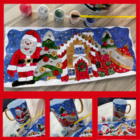 Painting by Numbers Mug Craft Kit Santa