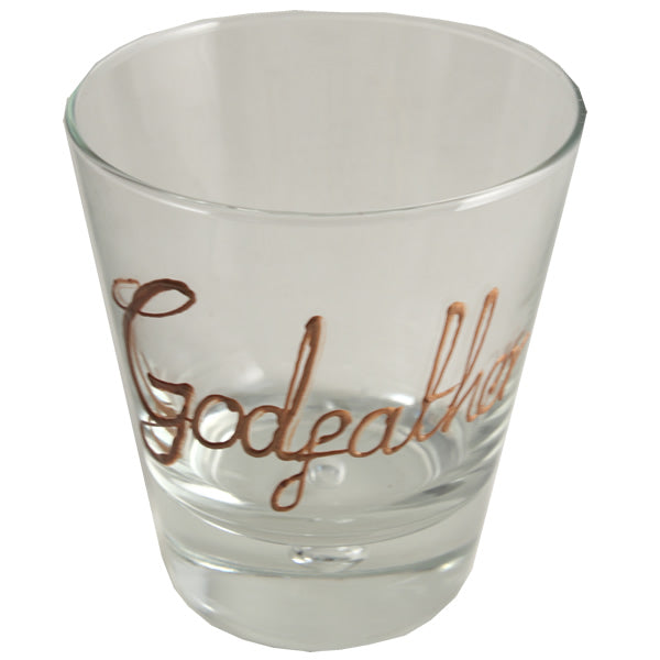Personalised Wording Gift Whisky Glass (Copper)