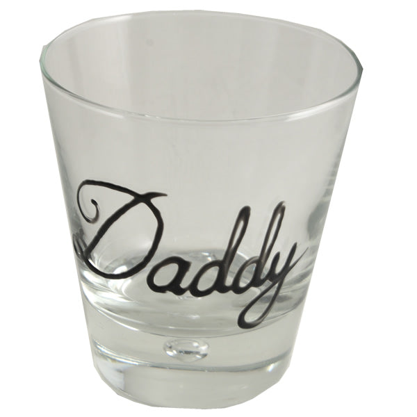 Personalised Wording Gift Whisky Glass (Black)