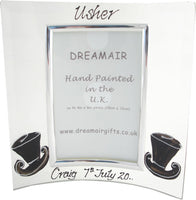 Usher Design Gift Photo Frame: Portrait (Top Hat)