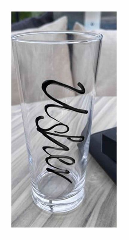 Usher Design Gift Pint Glass