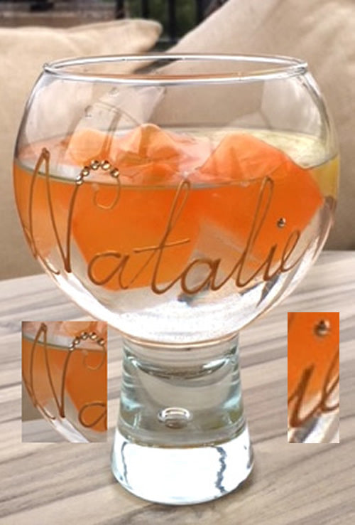 Crystal Personalised Gin & Tonic Glass