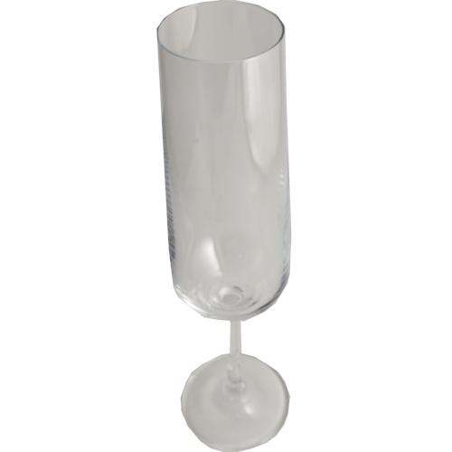 Titanium Crystal Gift Champagne/Flute Glass:
