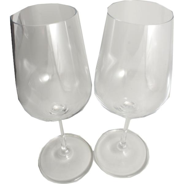 Titanium Crystal Gift Wine Glass: Set 2