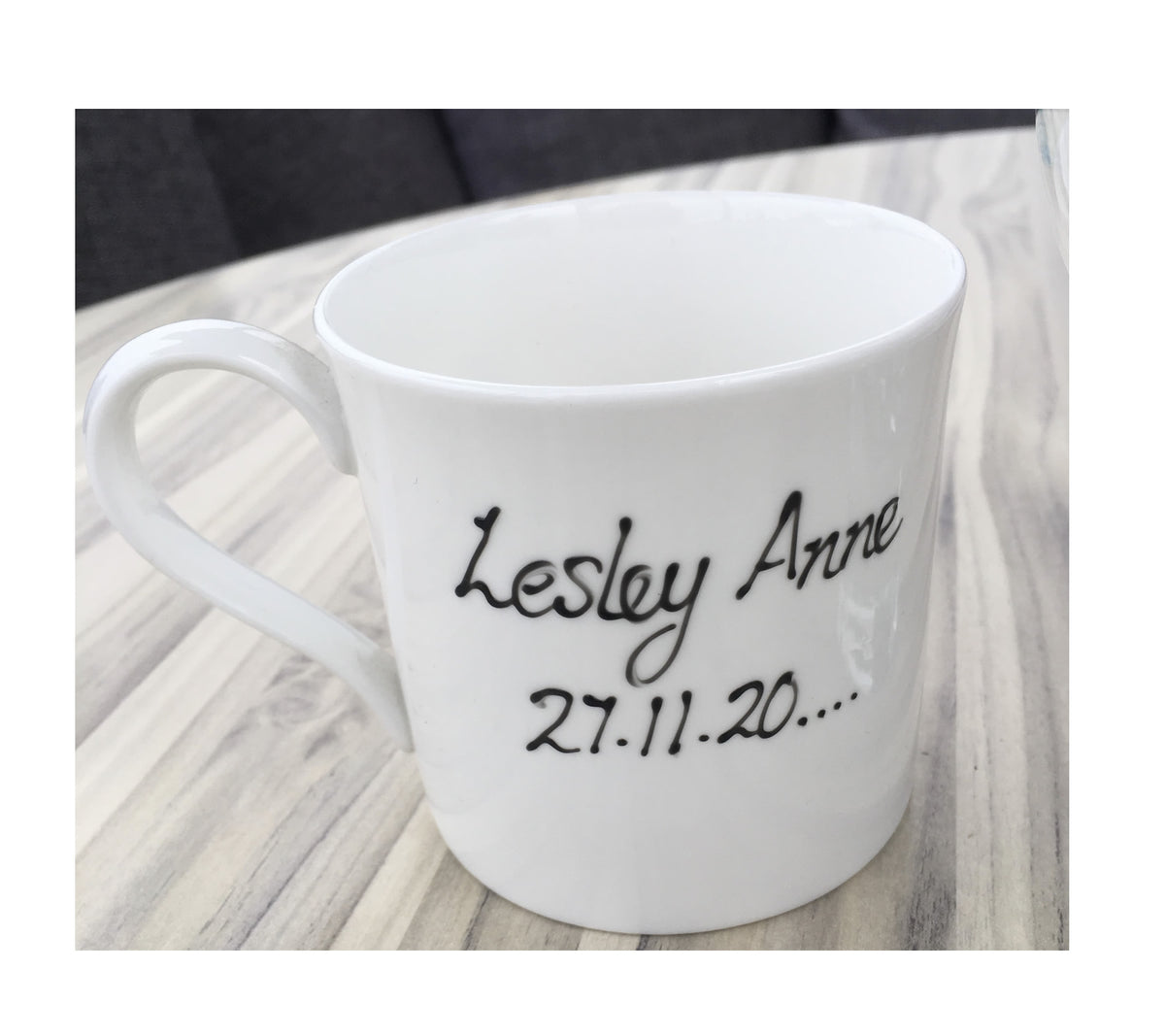 Personalised Poppy China Mug