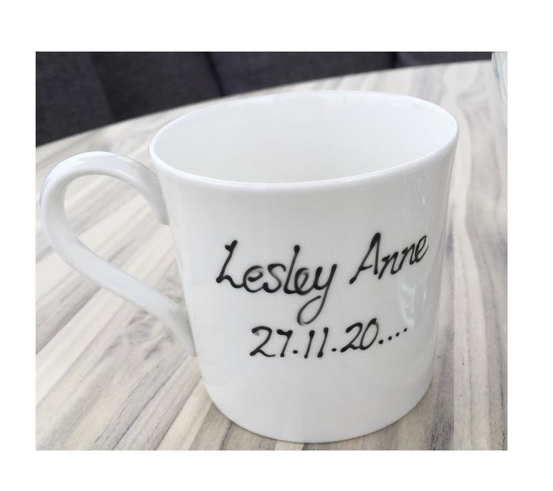 Poppy Fine Bone China Mug: