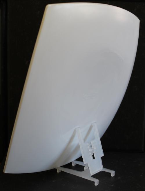 Free Standing plastic Plate Stand: