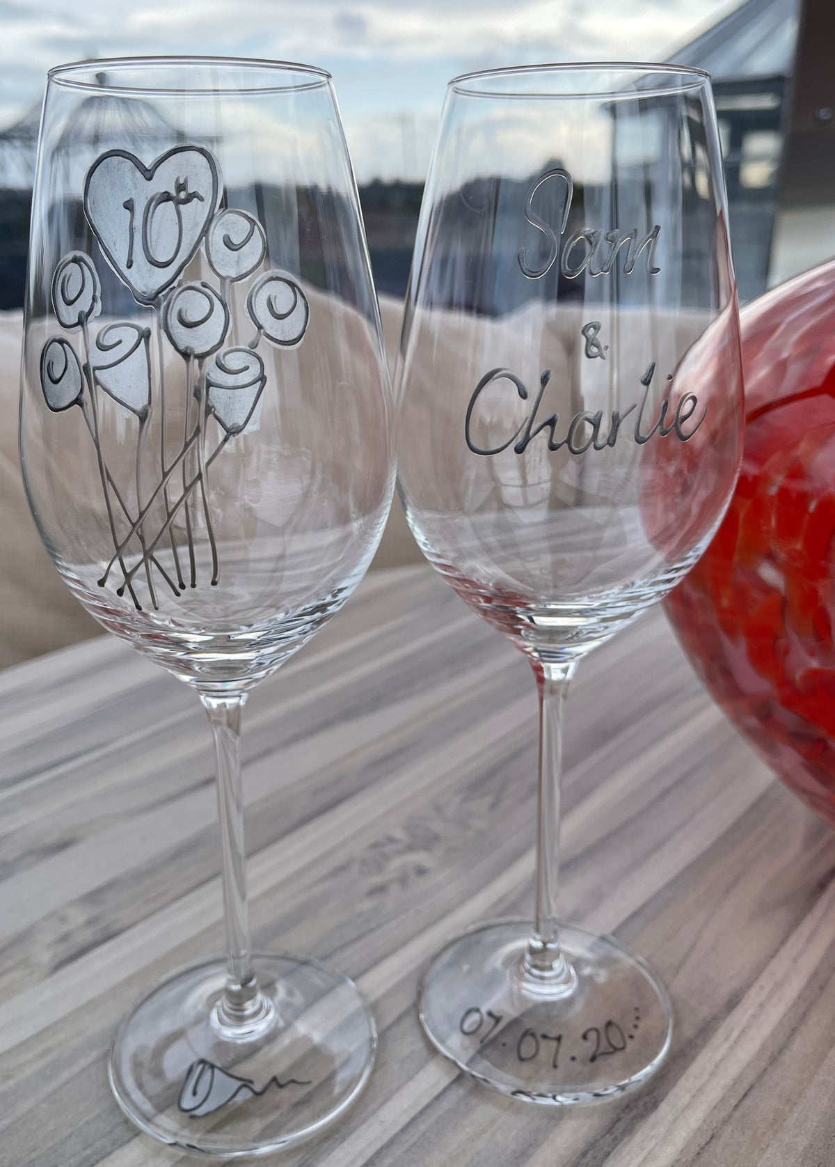 Personalised Wine Glasses