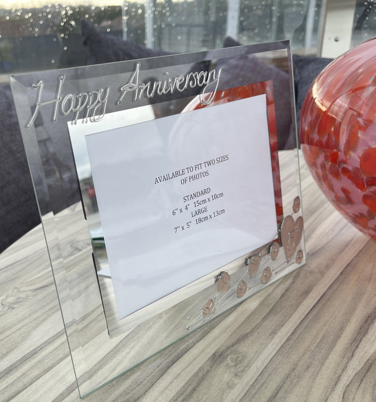 5th Wedding Anniversary Gift Photo: Frame Landscape (Flower)