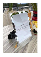 35th Wedding Anniversary Gift Photo: Frame Portrait (Flower)