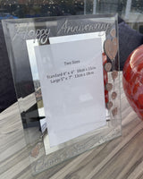 5th Wedding Anniversary Gift Photo: Frame Portrait (Flower)