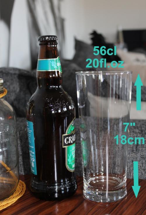 Usher Design Gift Pint Glass