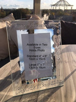 10th Wedding Anniversary Gift Photo: Frame Portrait (Flower)