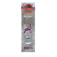 Personalised Initial Gift Shot Glass: (Colours)