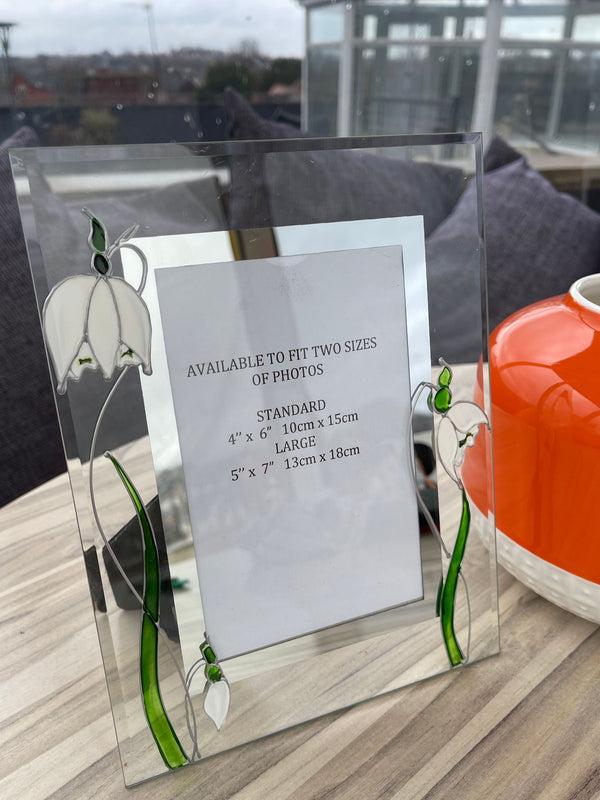 Snowdrop Gift Photo Frame Portrait: