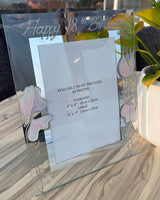 18th Birthday Gift Photo Frame: Portrait (Sweet Pea)