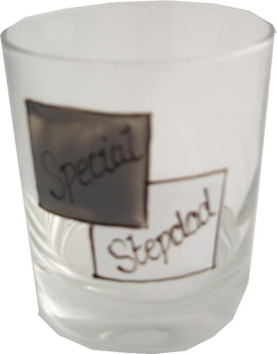 Special Stepdad Whisky Glass