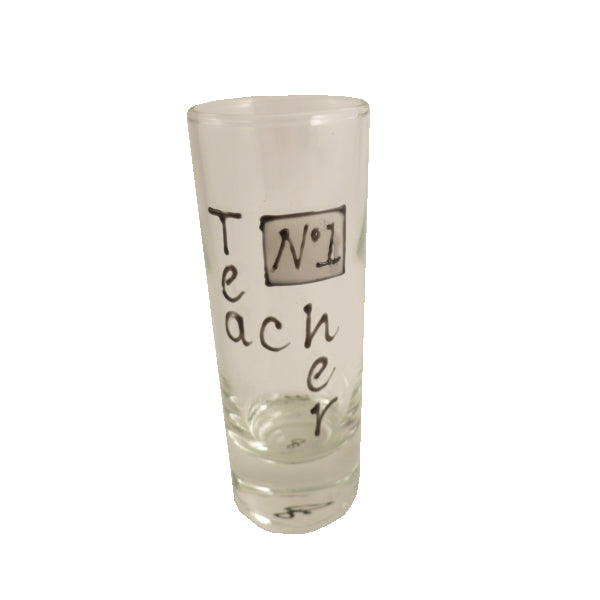Teacher Shot Glass (Grey)