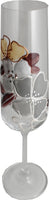 Champagne/Flute Glass Titanium Crystal Luxury with Crystals