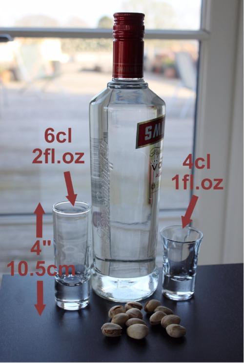 shot glass size