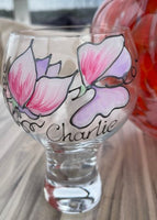 Sweet Pea Gin and Tonic Glass