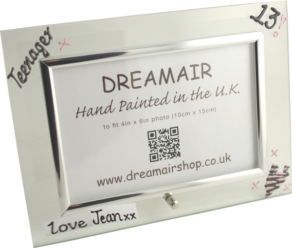 13th Birthday Gift photo frame frame: Landscape