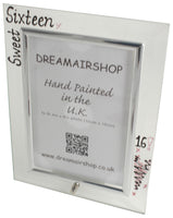 16th Birthday Gift Photo Frame: Portrait