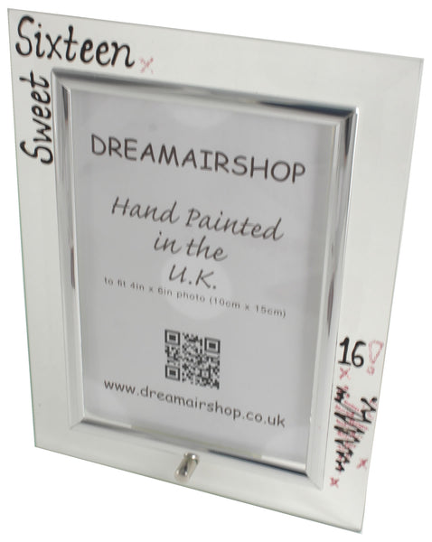 16th Birthday Gift Photo Frame: Portrait