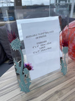 Thistle Gift Photo Frame Portrait: