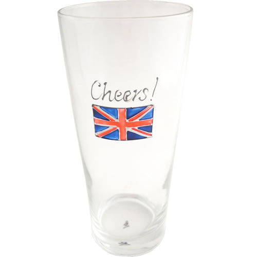Union Jack Gift Pint Glass: