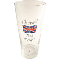 Union Jack Gift Pint Glass: