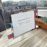 Union Jack Gift Photo Frame: Landscape