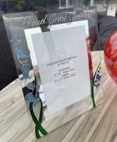 Proud Great Grandma Photo Frame: Portrait (Bluebell)